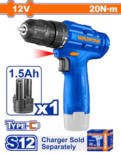 12volt wadfo cordless drill