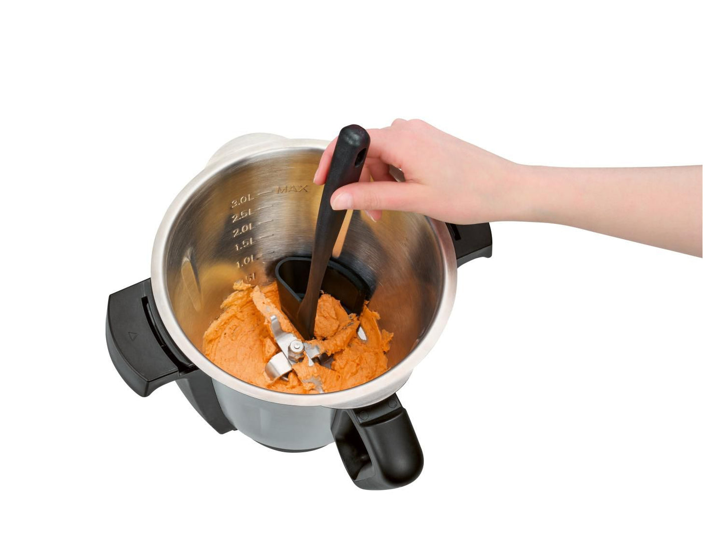 Cooking Mixing Spatula – Kitchen Processor Scraper Tool