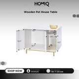 Wooden Cat Pet House Table – Stylish Cat Shelter & Furniture